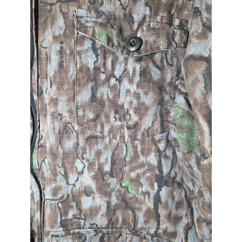 Vintage Liberty Hide N Pine Camouflage Zip Up Jacket‎ Size L